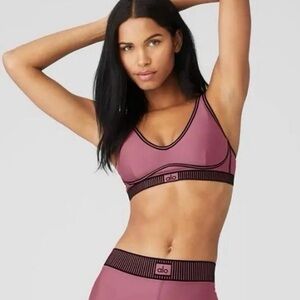 Alo Yoga Airlift Legging & Bra Set • S • Soft Mulberry